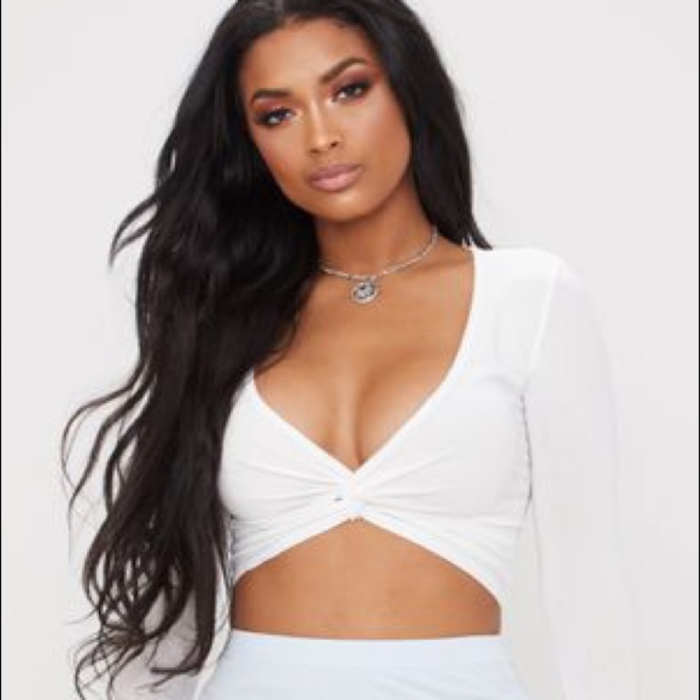 Twist Front Crop Top